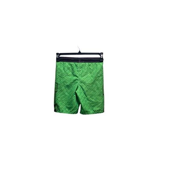 Minecraft Boys Swim Trunks Green Size 7 - Picture 6 of 8